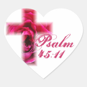 Autocollant croisé rose