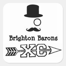 Autocollant cross-country