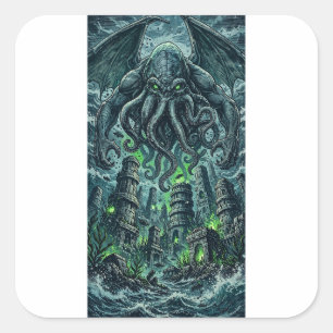 Autocollant Cthulhu Rising
