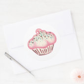 Autocollant Cupcake (Enveloppe)