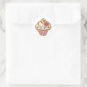 Autocollant Cupcake (Sac)
