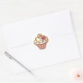 Autocollant Cupcake (Enveloppe)