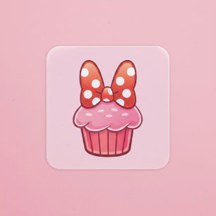 Autocollant Cupcake