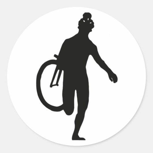 Autocollant Cyclo-Runner (Devant)