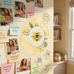 Autocollant d'abeille