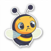 Autocollant d'abeille pour bouteille d'eau (Devant)