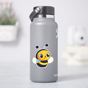 Autocollant d'abeille pour bouteille d'eau