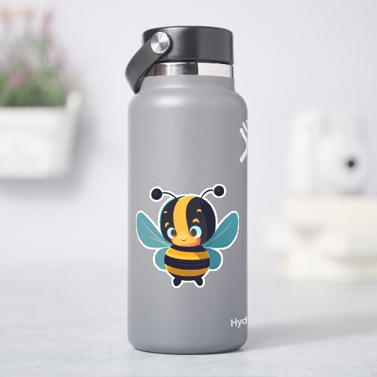 Autocollant d'abeille pour bouteille d'eau (HydroFlask)