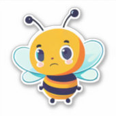 Autocollant d'abeille pour bouteille d'eau (Devant)