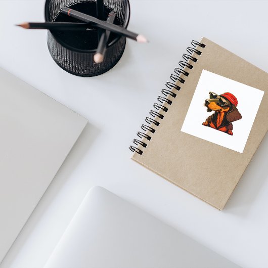 Autocollant Dachshund pour les amateurs de Dachshu