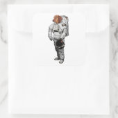 Autocollant Dackel Astronaute (Sac)