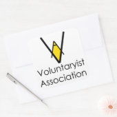 Autocollant d'adhésion de l'Association bénévole (Enveloppe)