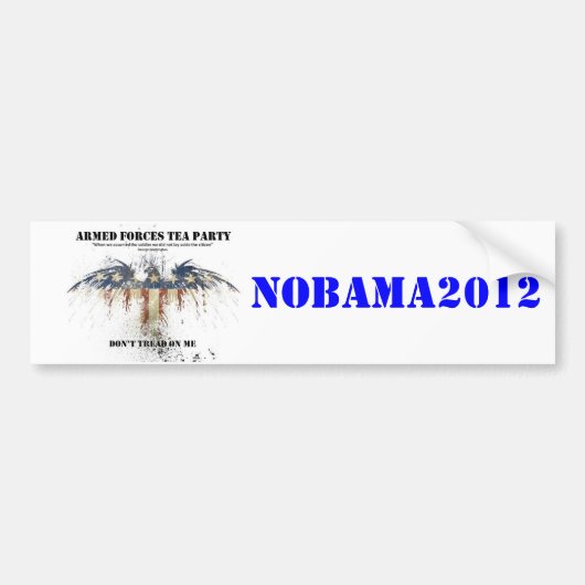 Autocollant d'AFTP NoBama (Devant)