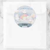 Autocollant d'agneau mignon (Sac)