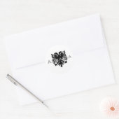 Autocollant d'aigle albanais 2 (Enveloppe)