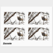 Autocollant d'aigle d'hiver (Feuille)