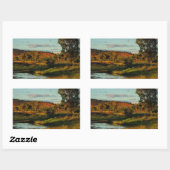 Autocollant Dajarra paysage (Feuille)