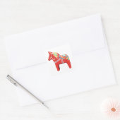 Autocollant Dala Horse (Enveloppe)