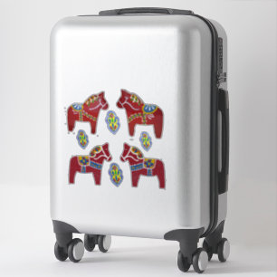 Autocollant Dala Horses