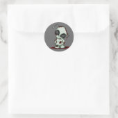 Autocollant d'alien de zombi (Sac)