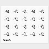 Autocollant Dalmatien - Art Canin (Feuille)