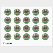 Autocollant d'amis de Basset Hound (Feuille)