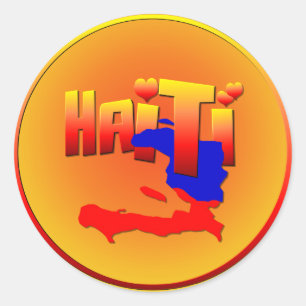 Autocollant d'AMOUR du HAÏTI