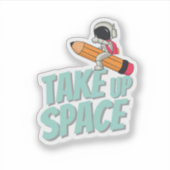 Autocollant d'amour et de positivité (Devant)