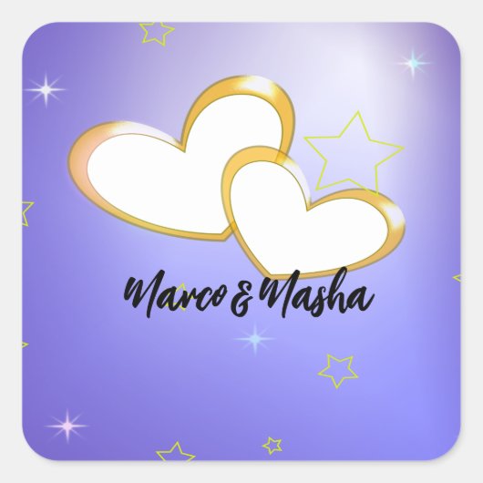 Autocollant d'amour éternel (Devant)