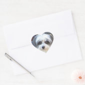 Autocollant d'amour pour chiot (Enveloppe)