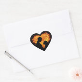 Autocollant d'amour romantique (Enveloppe)