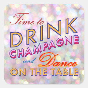 Autocollant d'amusement, Flirty et coloré