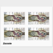 Autocollant d'anatomie vintage (Feuille)