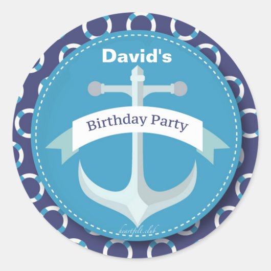 Autocollant d'Ancre (Devant)