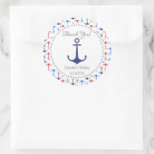 Autocollant d'Ancre nautique (Sac)