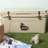 Autocollant d'âne occupé (Glacière)