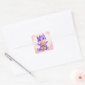 Autocollant d'animal de fantaisie Kawaii (Enveloppe)
