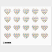 Autocollant d'anniversaire (Feuille)