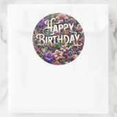 Autocollant d'anniversaire (Sac)