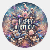 Autocollant d'anniversaire (Devant)