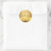 Autocollant d'anniversaire 50 ans et fabuleux à mo (Sac)