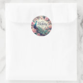 Autocollant d'anniversaire Design Époustouflant (Sac)