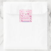 Autocollant d'anniversaire pour gâteaux et cascade (Sac)