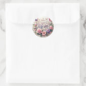 Autocollant d'anniversaire pour Maman (Sac)
