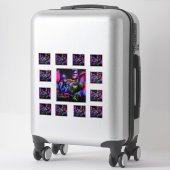 Autocollant d'anthrophobie (Sur valise)