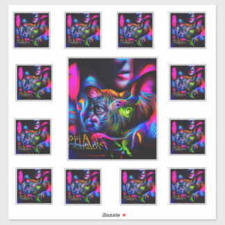 Autocollant d'anthrophobie