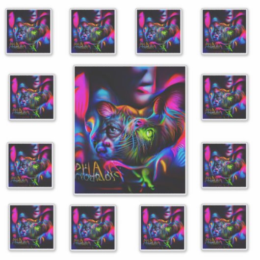 Autocollant d'anthrophobie (Devant)