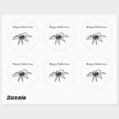 Autocollant d'araignée Halloween (Feuille)