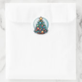 Autocollant d'arbre de Noël (Sac)