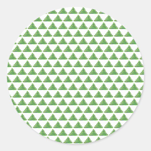 autocollant d'arbre de Noël (Devant)